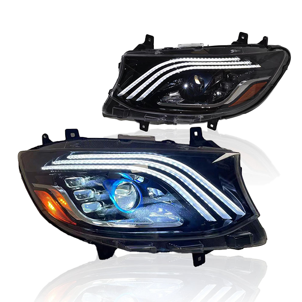 DK Motion Headlamps For Benz Sprinter 2019+ Car Led Rear Lamps