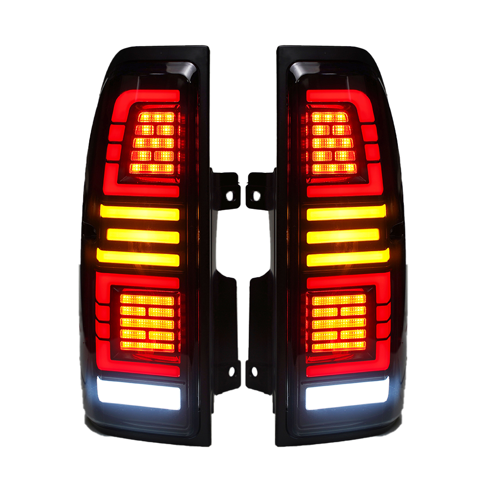 DK Motion Taillights For Toyota Land Cruiser 1996-2002 Car Led Rear Lamps