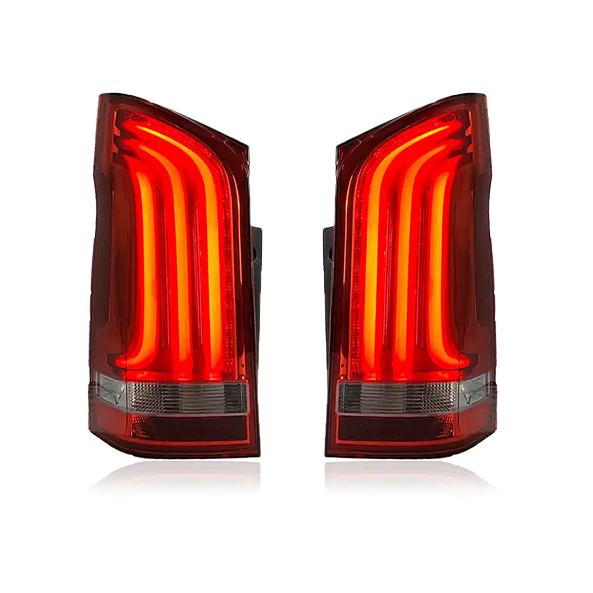 DK Motion Taillights For Benz Vito V250 V260 2016-2021 Car Led Rear Lamps