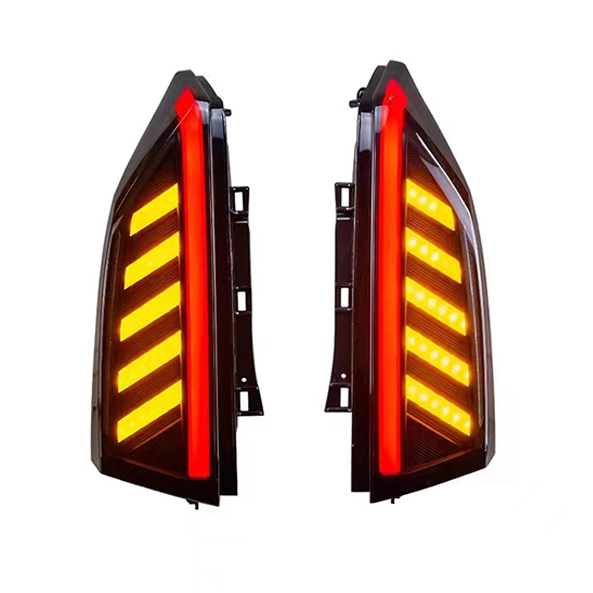 DK Motion Taillights For Cadillac ATS 2014-2017 Car Led Rear Lamps