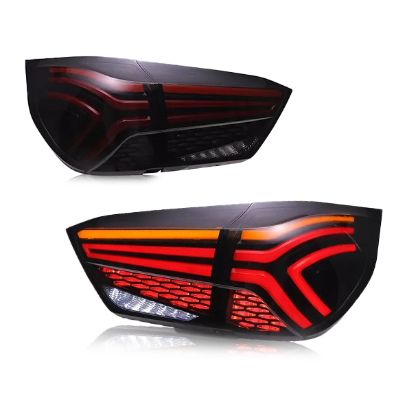 DK Motion Taillights For Honda Fit/Jazz 2020 Car Led Rear Lamps